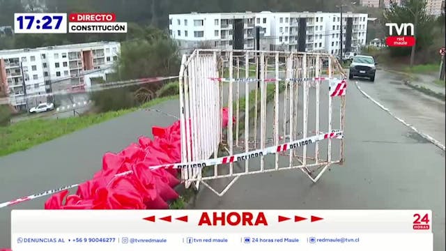 Las horas más difíciles del temporal están por comenzar