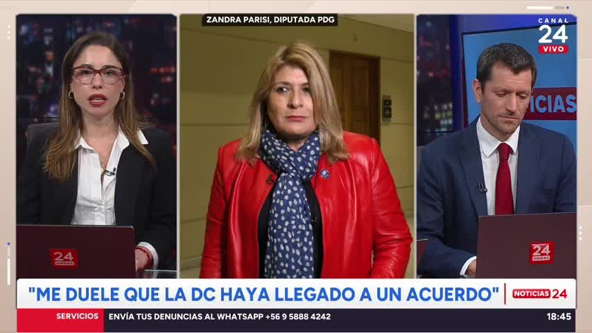 Zandra Parisi: "Si podemos apoyar al gobierno, lo vamos a apoyar"
