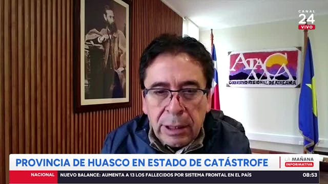 Miguel Vargas: "No hay registro histórico de lluvias tan intensas como las que tuvimos"