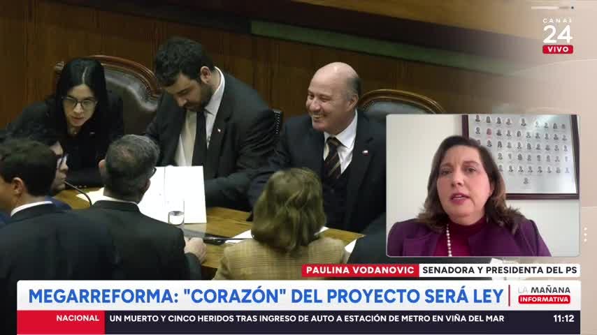 Vodanovic respalda llevar Megarreforma al TC: "Uno no puede negociar algo inconstitucional"