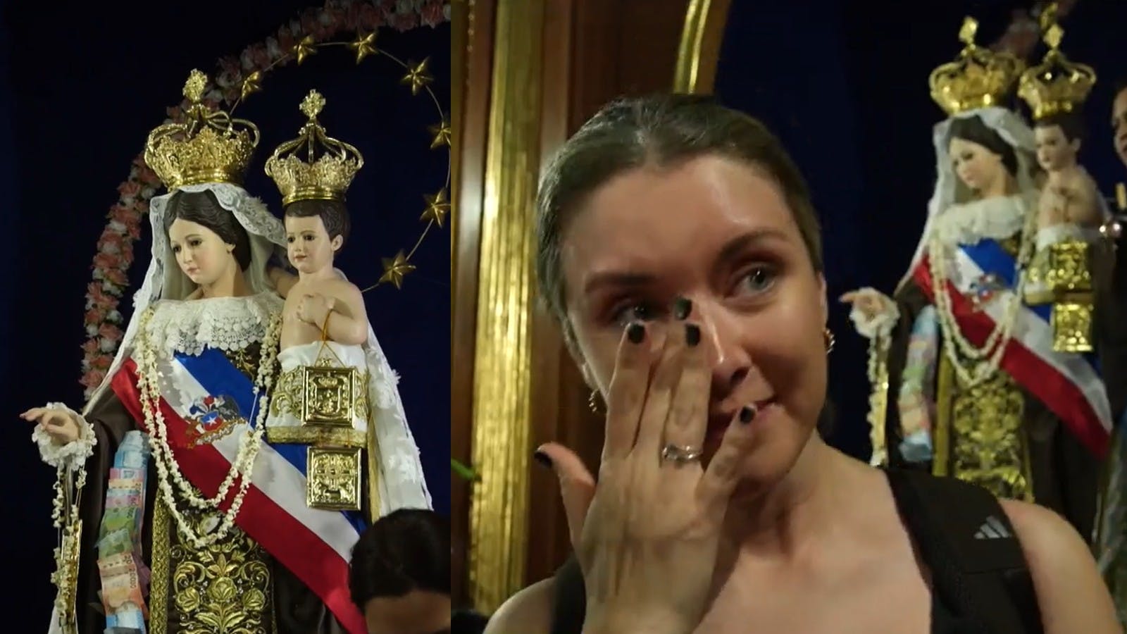 Carla Jara se emocionó hasta las lágrimas en su la Fiesta de La Tirana