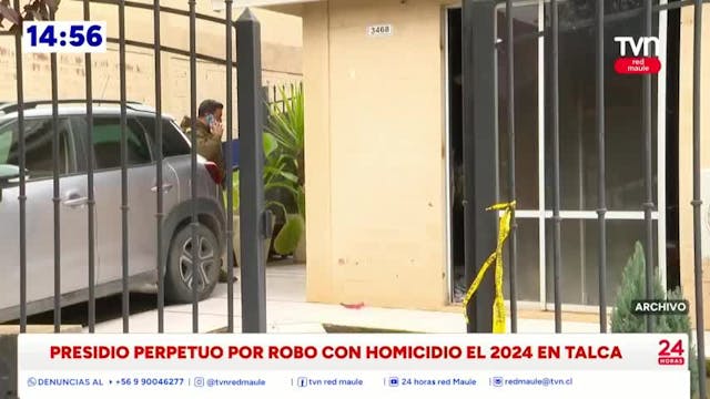 Condenado por robo con homicidio fue sentenciado a presidio perpetuo