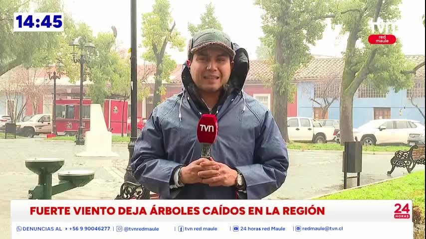 12 días lleva el Maule enfrentando la lluvia y el viento