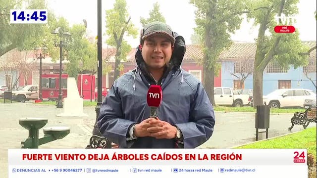 12 días lleva el Maule enfrentando la lluvia y el viento