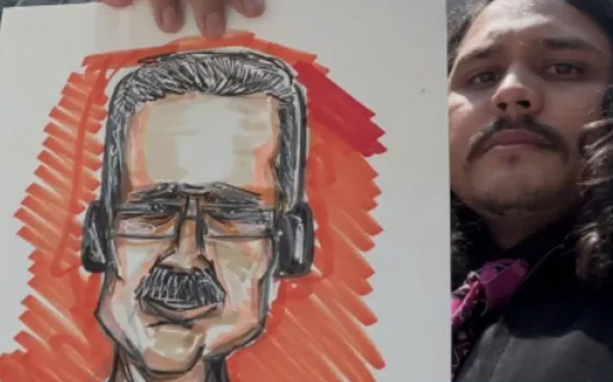"Es un Nicolás Maduro totalmente cambiado": El relato del caricaturista presente en las audiencias del dictador 