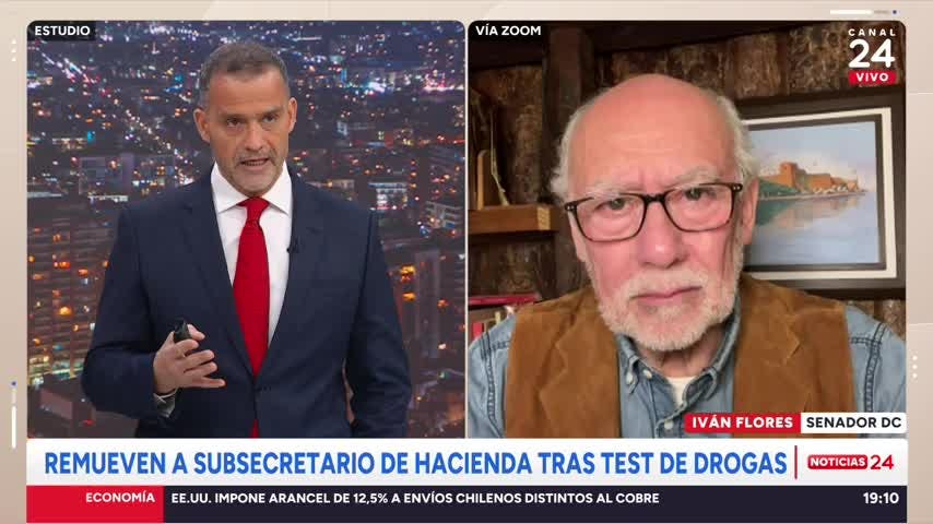 Iván Flores (DC): "El ministro Quiroz no sé si le nace o se afana en embarrarla políticamente"