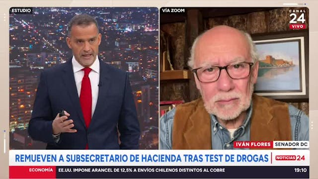 Iván Flores (DC): "El ministro Quiroz no sé si le nace o se afana en embarrarla políticamente"