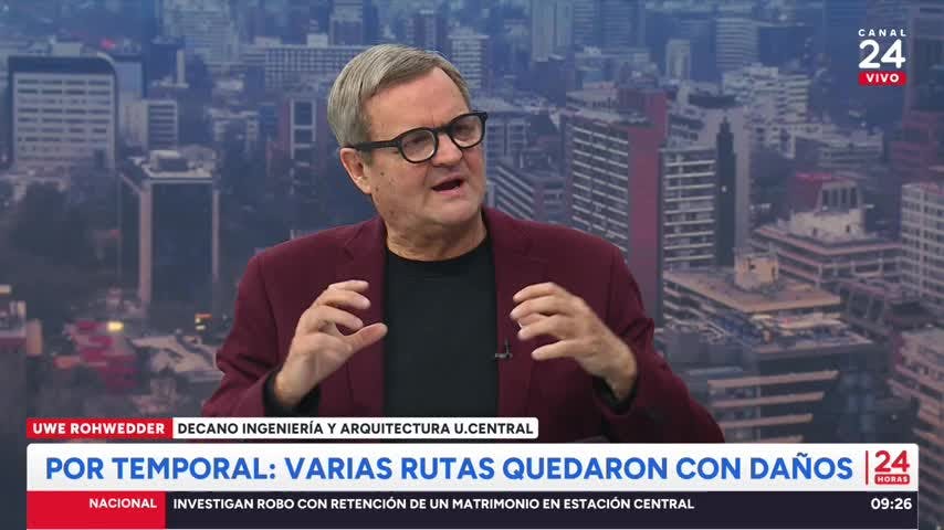 Uwe Rohwedder y los daños tras el temporal: "Hay infraestructura que ya es antigua"
