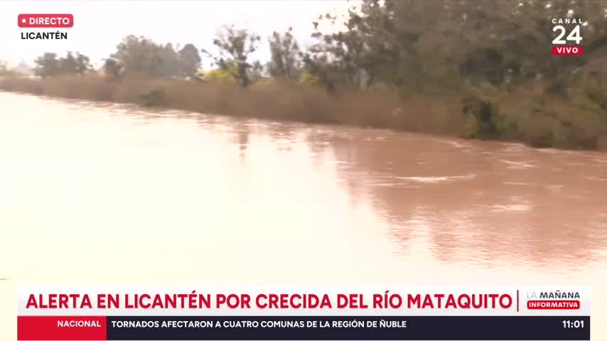 Alerta SAE activa evacuación en sector Placilla de Licantén