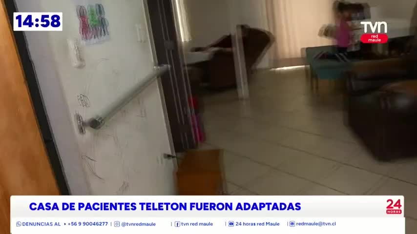 Habilitan casas de pacientes Teletón en la región del Maule