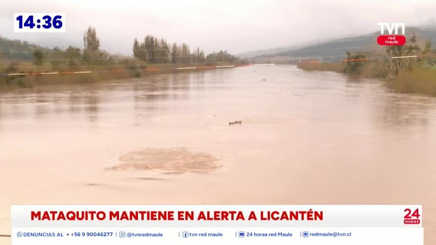 Alerta SAE y evacuaciones marcan 24 horas de tensión en Licantén