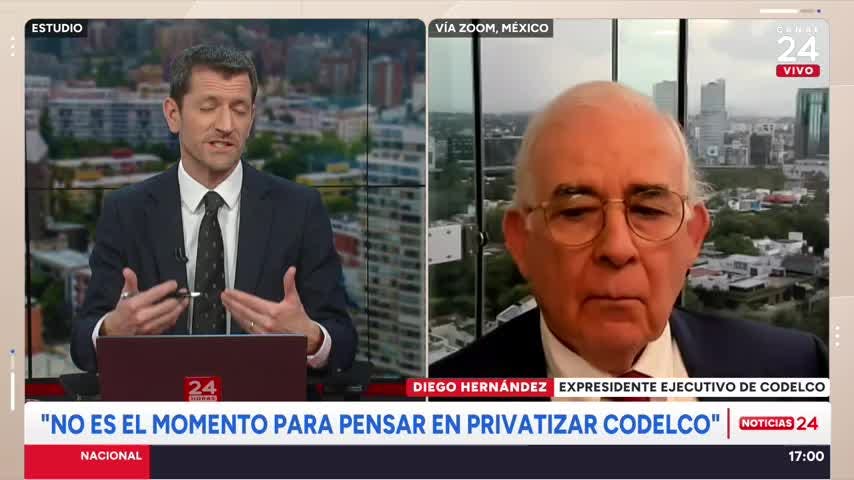 Diego Hernández y debate por futuro de Codelco: “Con la estructura tributaria que tiene hoy nadie va a invertir”