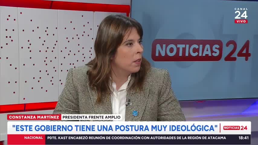 Constanza Martínez por compensación en contribuciones: “Quiroz se ha comportado como un lobbista empresarial”