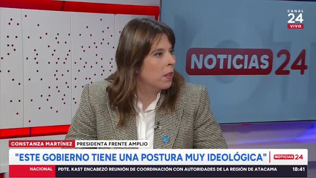Constanza Martínez por compensación en contribuciones: “Quiroz se ha comportado como un lobbista empresarial”