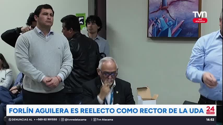 Forlín Aguilera es reelecto como rector de la UDA