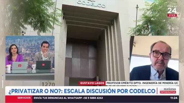 "No tendrán apoyo político, imposible": académico por posible privatización de Codelco