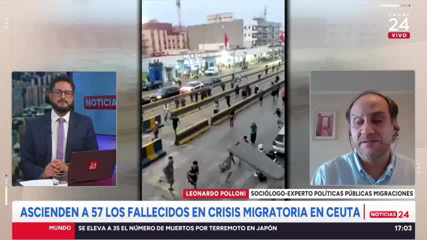 Sociólogo y crisis migratoria en Ceuta: “España interpretó esto como una invasión a su territorio”