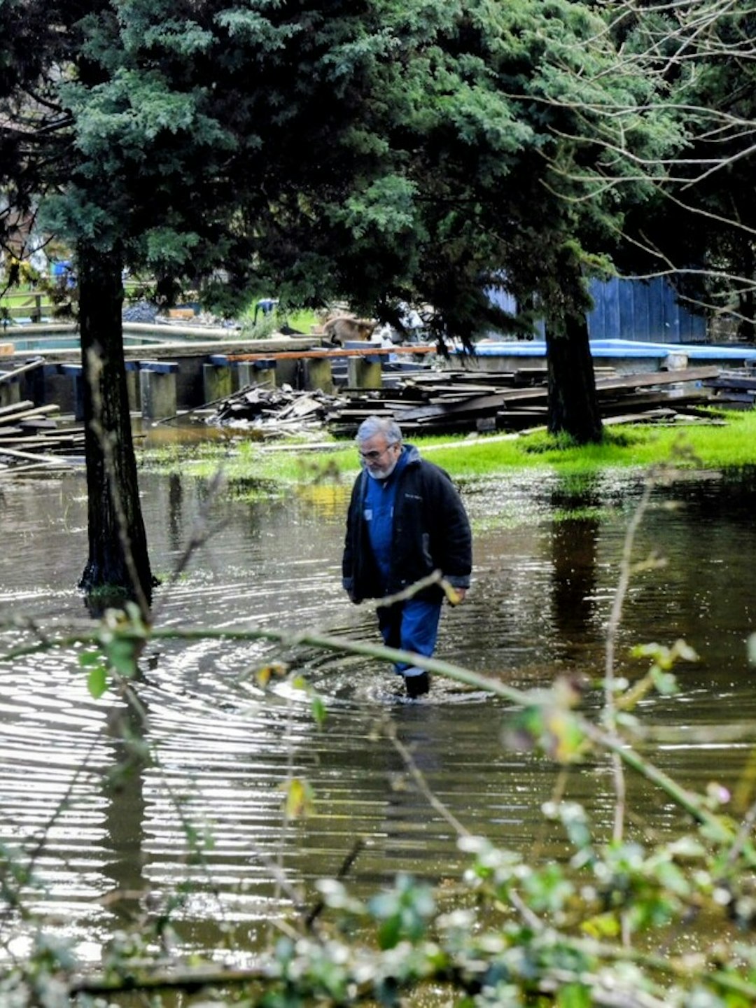Históricas lluvias en Valdivia: Solo en julio cayeron más 850 mm de agua