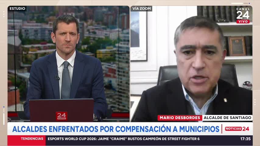 Desbordes y debate por compensación: “Pido que nos respetemos, cosa que no han hecho ni la alcaldesa Delfino ni el alcalde Vodanovic”