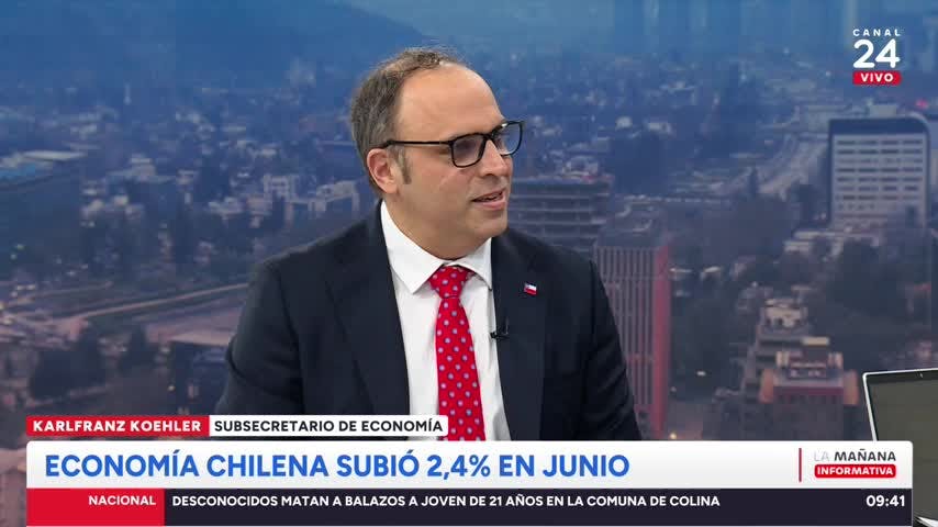 Imacec de junio: "El fantasma de la recesión debería ir quedando atrás pero se debe ir confirmando"
