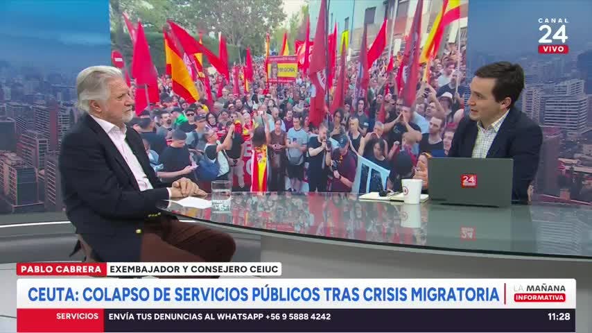 "Es una tragedia atizada por el miedo": exembajador por inédita crisis migratoria en Ceuta