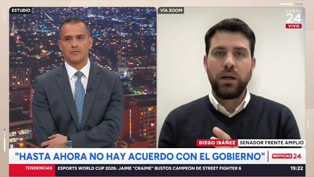 Ibáñez avisa al Gobierno por compensación ante avance de desafueros en el Senado