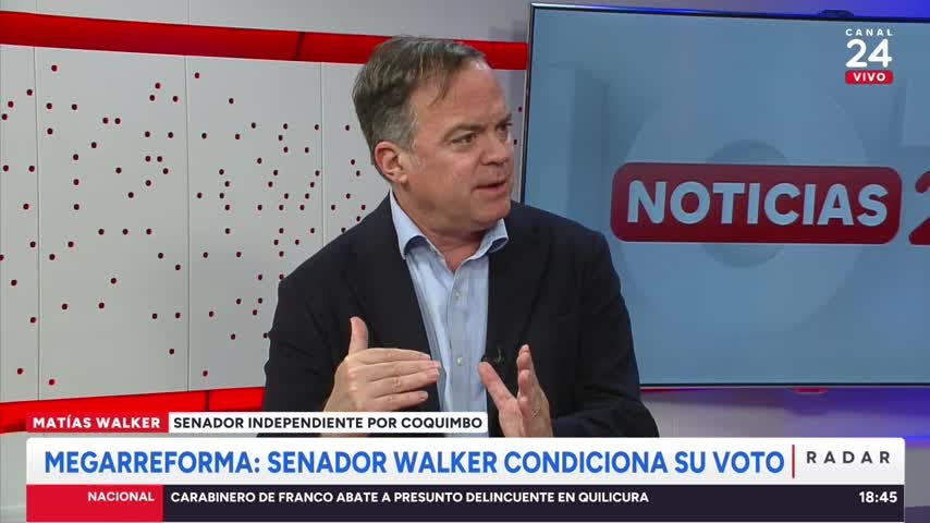 Senador Walker: “No puedo votar a favor de una ley que no incluye por escrito la reconstrucción de la región de Coquimbo”