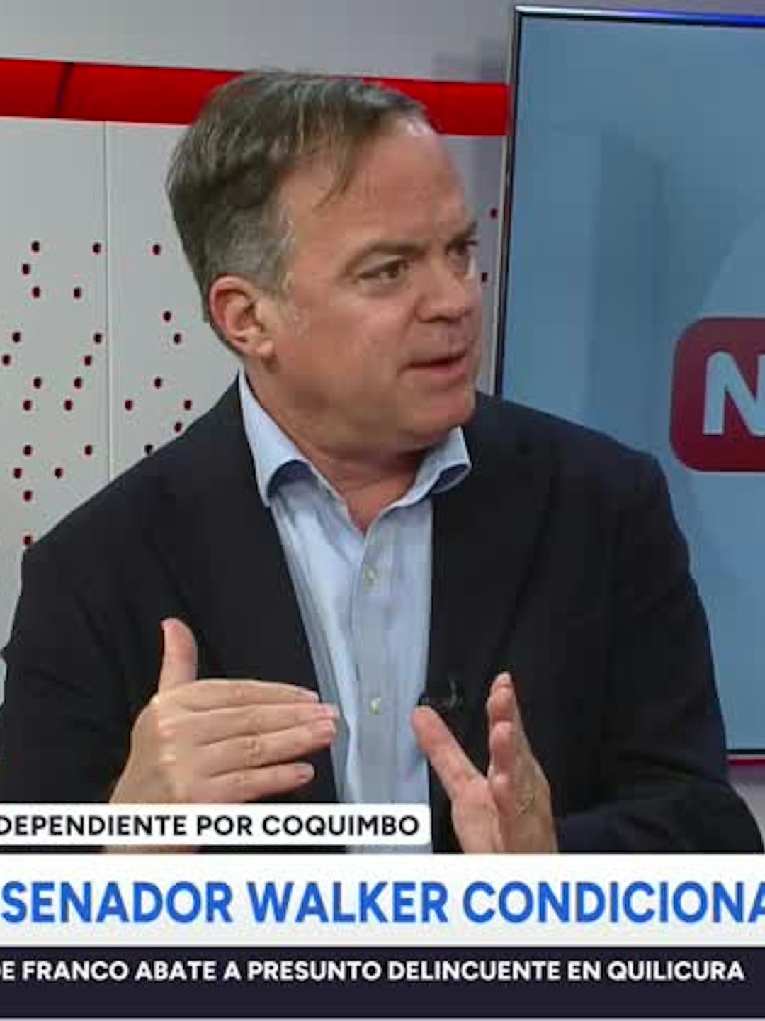 Senador Walker: “No puedo votar a favor de una ley que no incluye por escrito la reconstrucción de la región de Coquimbo”