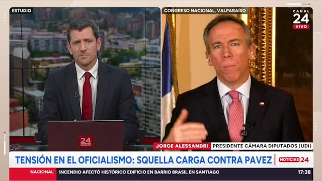 Diputado Alessandri: “En el futuro hay que poner un vocero de dedicación exclusiva”