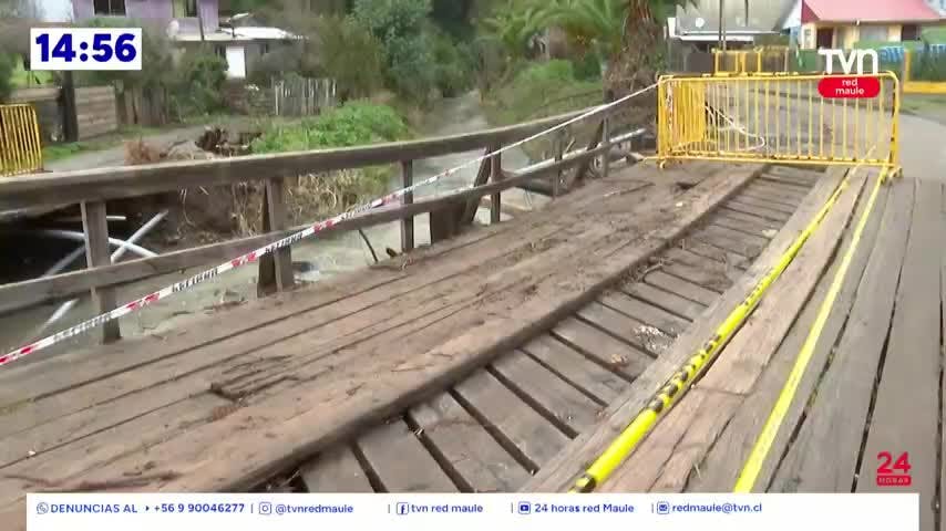 Desborde de canal inundó casas en Curanipe