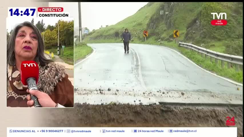 Constitución es la comuna más afectada por sistema frontal en la región del Maule