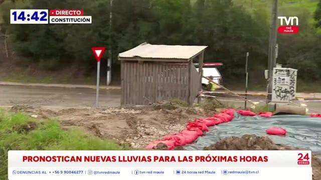 Retiran vehículo que cayó a socavón en Constitución
