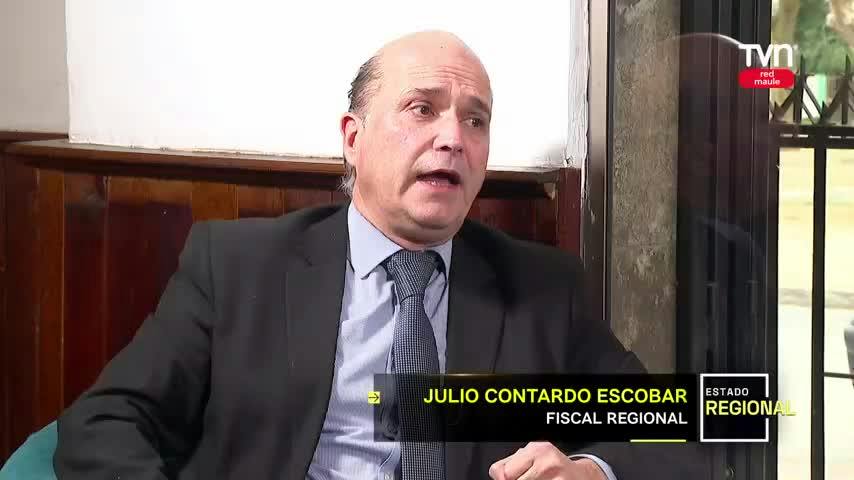 Julio Contardo Escobar, Fiscal Regional