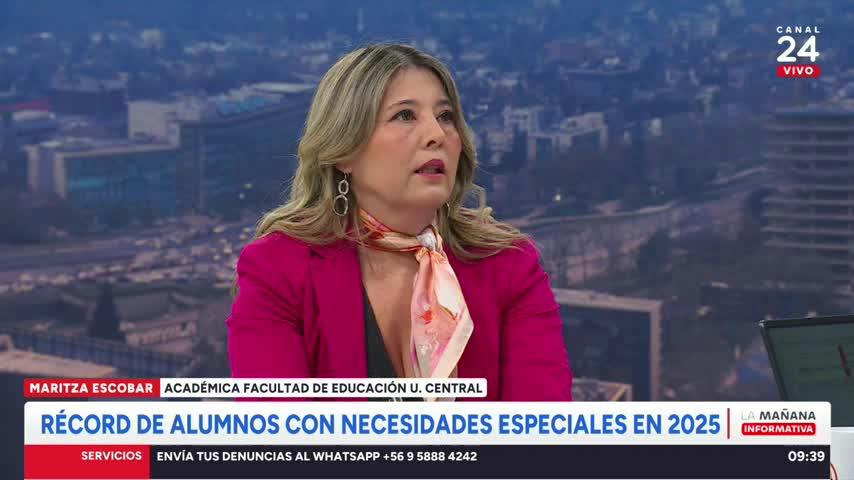 Escobar: “Un profesor que está con 40 niños que requieren apoyo es un tema que debe preocuparnos”