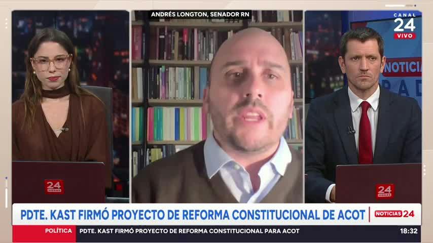 Senador Longton y apertura a retirar beneficios sociales a quienes cometan delitos: “Es necesario regularlo”