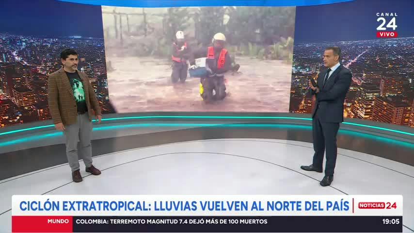 Meteorólogo y anuncio de lluvia en el norte: “Es un evento más chico pero no deja de ser preocupante”