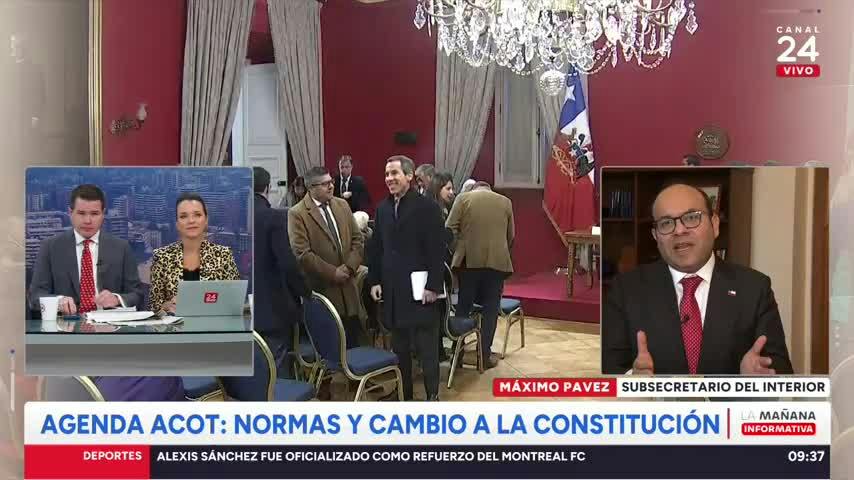 "Absolutamente incidental": Pavez desdramatiza desconocimiento de Alvarado sobre ir al TC