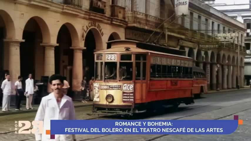 Romance y bohemia: Festival del Bolero en el Teatro Nescafé de las Artes