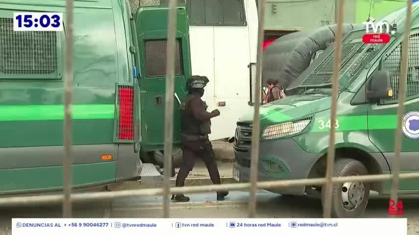 Movimiento de reos de Talca concentró la actividad durante la tarde