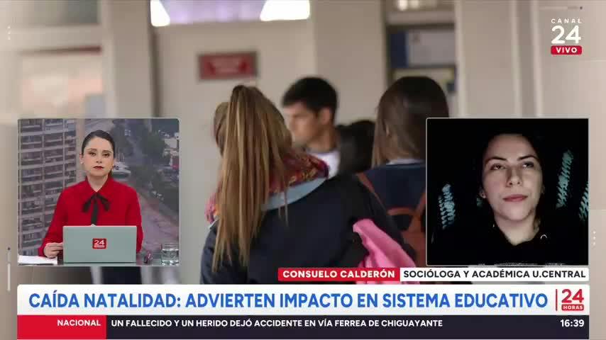 Consuelo Calderón: "La natalidad también debe replantearse hacia los hombres" | 24 Horas TVN Chile