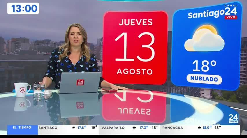 24 Horas al Día - jueves 13 de agosto 2026