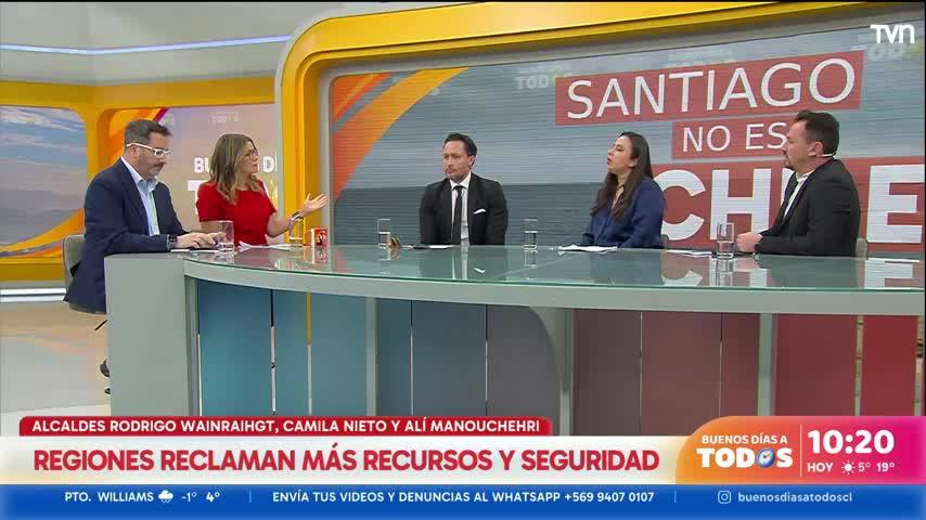 Santiago no es Chile: regiones reclaman más recursos, seguridad y autonomía