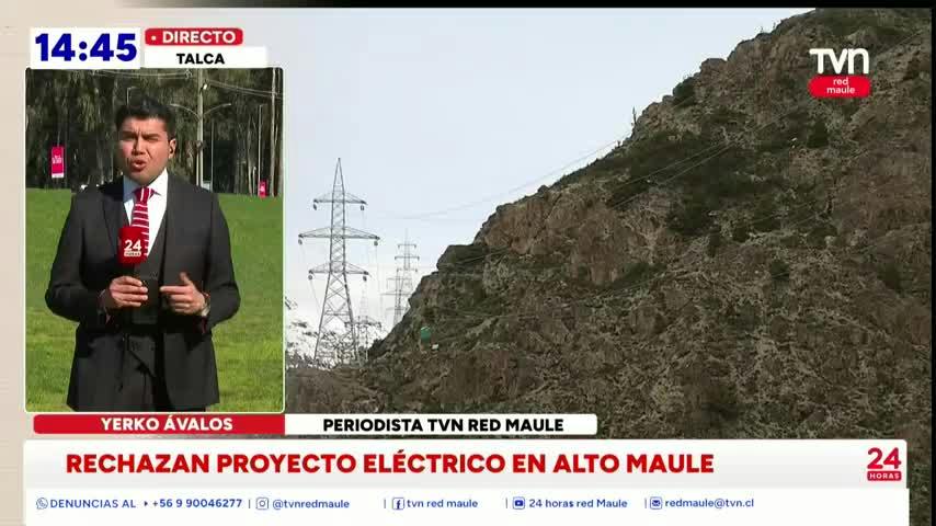 COEVA Maule rechaza proyecto eléctrico Los Cóndores-Río Diamante