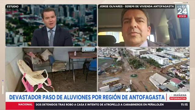 El devastador paso de aluviones: Minvu destaca que "casas fueron muy bien protegidas"