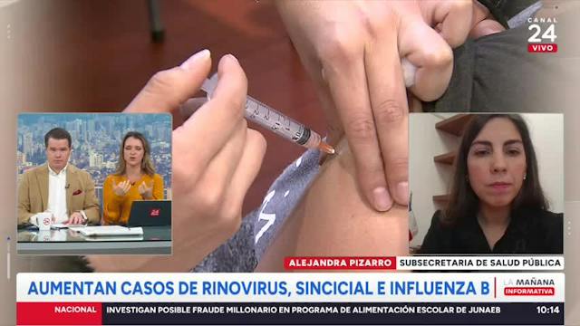 “No nos relajemos”: Subsecretaria de Salud advierte aumento de rinovirus, sincicial e influenza