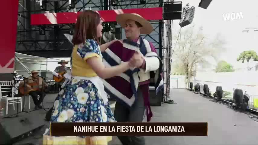 Nanihue se presenta en la Fiesta de la Longaniza