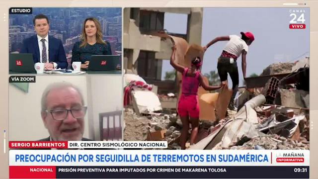 Las 3 zonas que más observa el Centro Sismológico Nacional ante posible terremoto en Chile