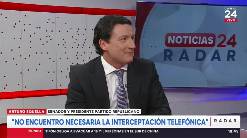 Arturo Squella: "Hay que frenar la conducción del delito desde las cárceles" 