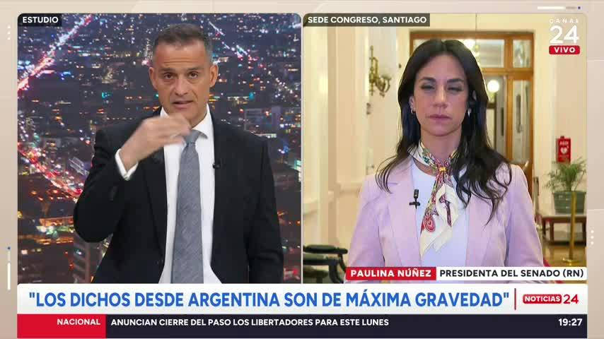 Senadora Núñez aborda el nuevo Estado de Excepción
