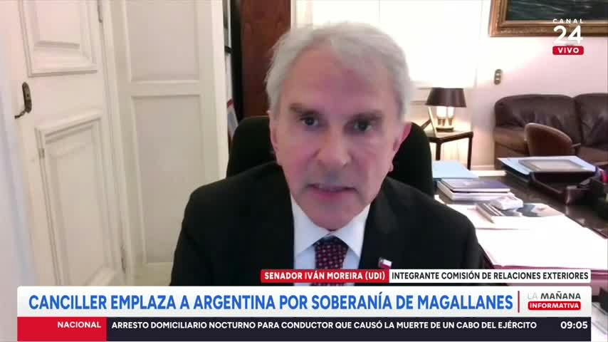 Senador Moreira: "Si no le ponemos límites a Argentina, se sentirán con el derecho a decirnos todo"